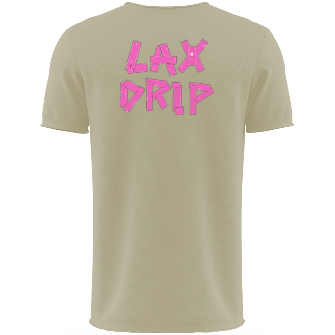 Lax Drip Stick Tape Oversized faded t-shirt
