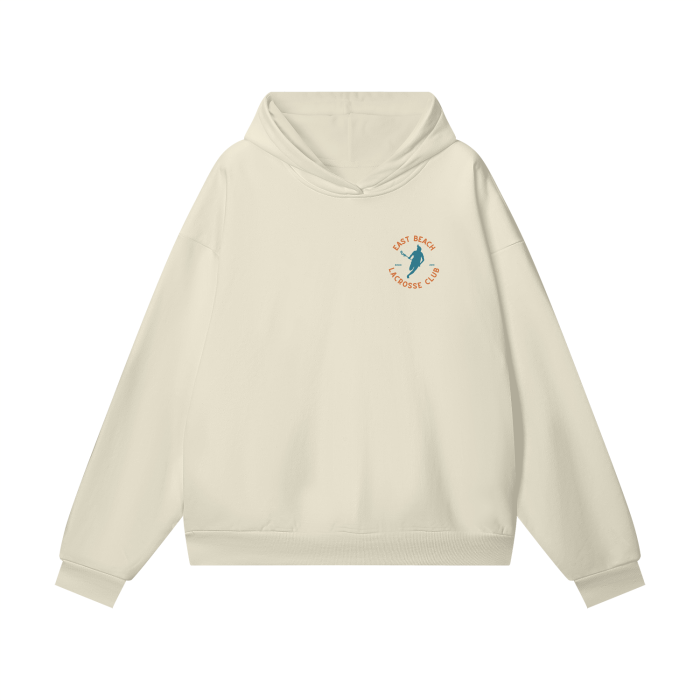 EAST BEACH LACROSSE CLUB Hidden Pocket Fleece Hoodie