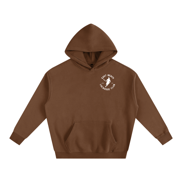 EAST BEACH LACROSSE CLUB Oversize Fleeced Hoodie