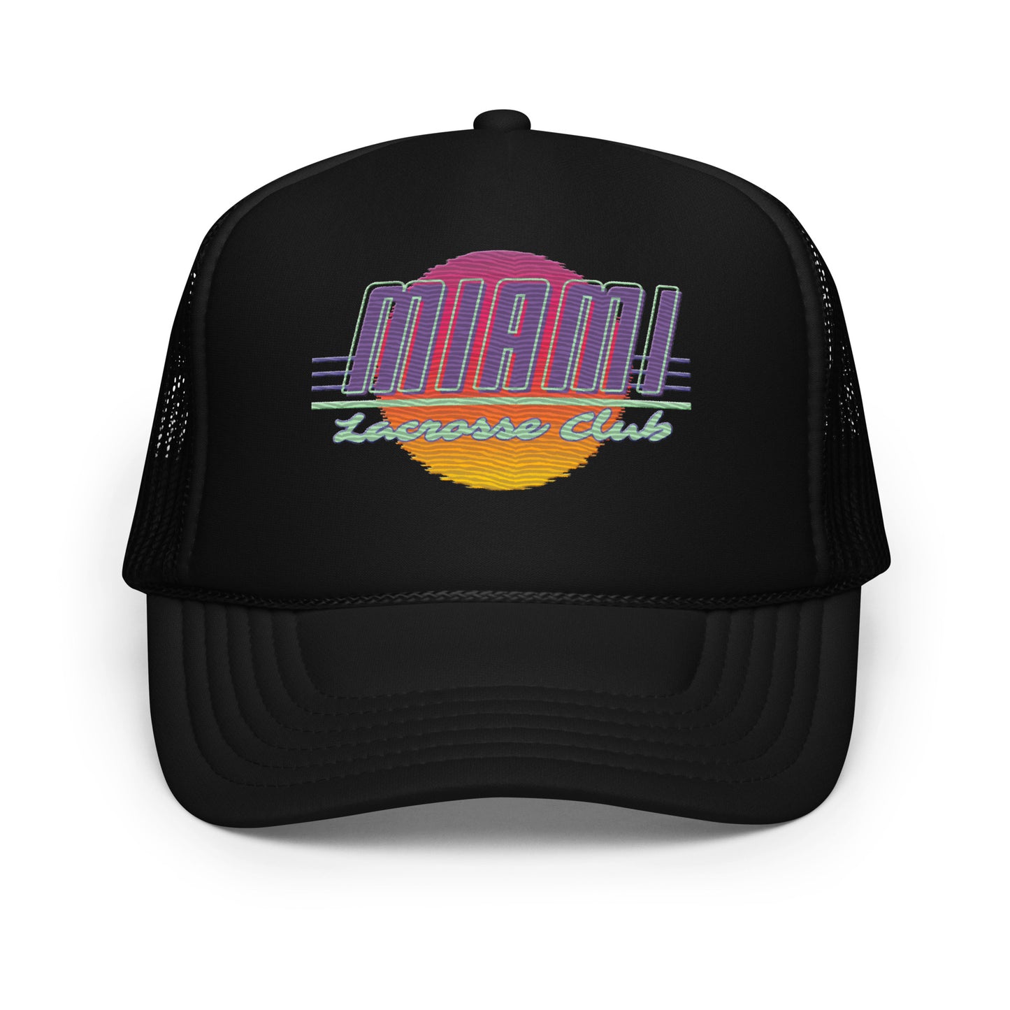 Miami Lacrosse Club Foam Trucker Hat