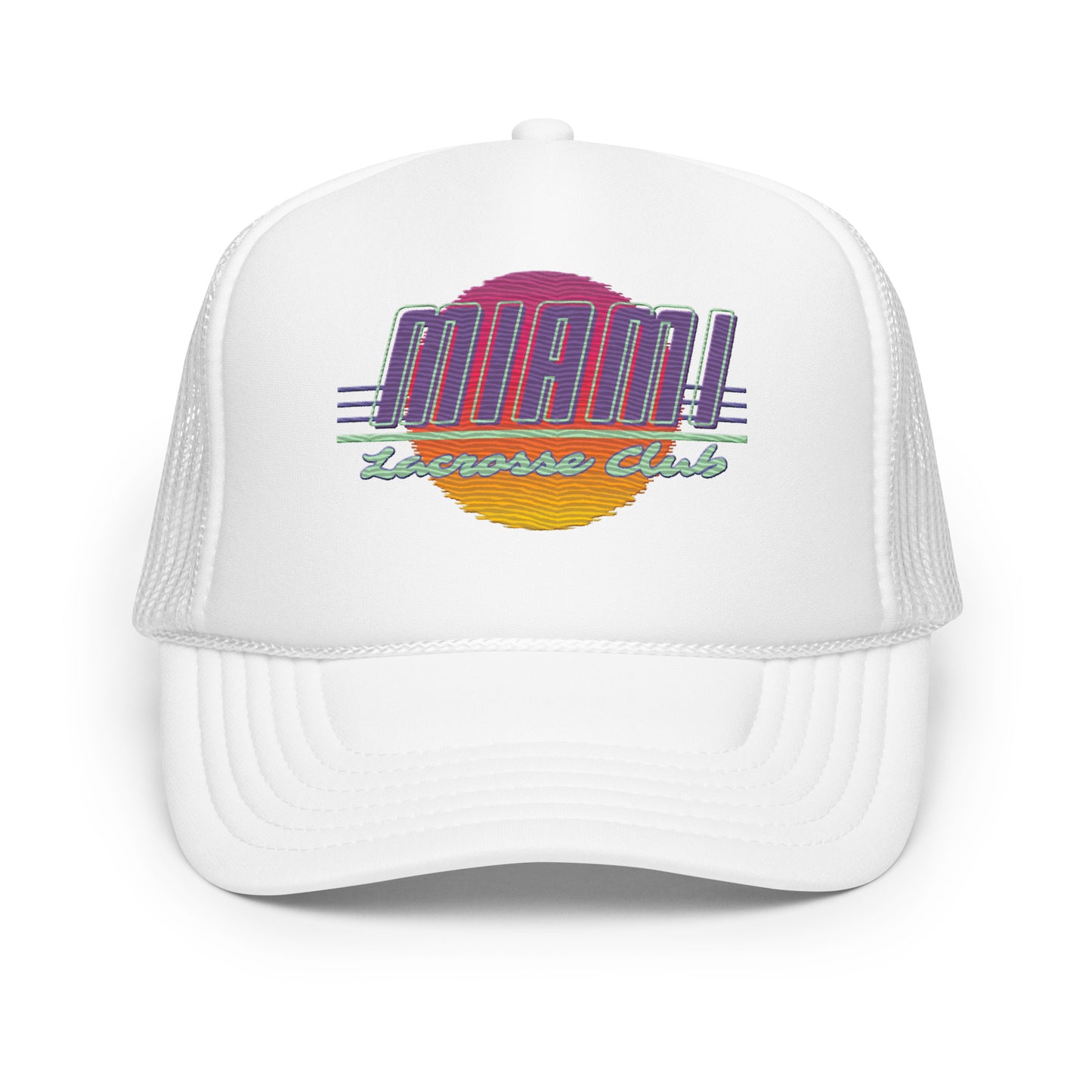Miami Lacrosse Club Foam Trucker Hat