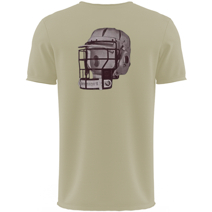 Bacharach Lacrosse Helmet Oversized faded t-shirt