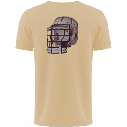 Bacharach Lacrosse Helmet Oversized faded t-shirt