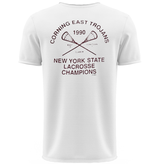 Corning East 1990 Lacrosse Shirt | White | Shirt Collection