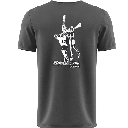 The Questionmark Lacrosse T-Shirt | Black & White| Shirt Collection