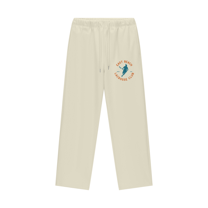 EAST BEACH LACROSSE CLUB Fleece Lined Straight Leg Pants