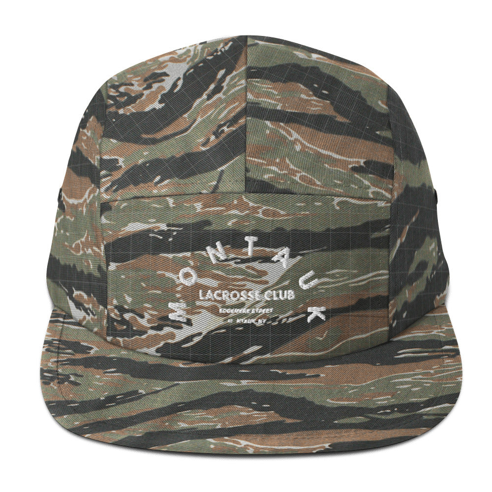 MONTAUK LACROSSE CLUB Five Panel Cap - White Letters