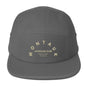 MONTAUK LACROSSE CLUB Five Panel Cap - Tan Letters