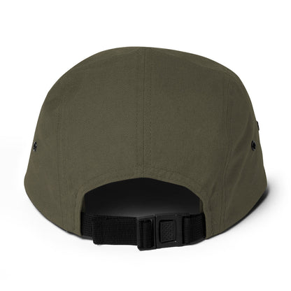 MONTAUK LACROSSE CLUB Five Panel Cap - Tan Letters