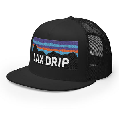 LAX DRIP Adventure Logo Trucker Cap