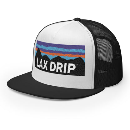 LAX DRIP Adventure Logo Trucker Cap