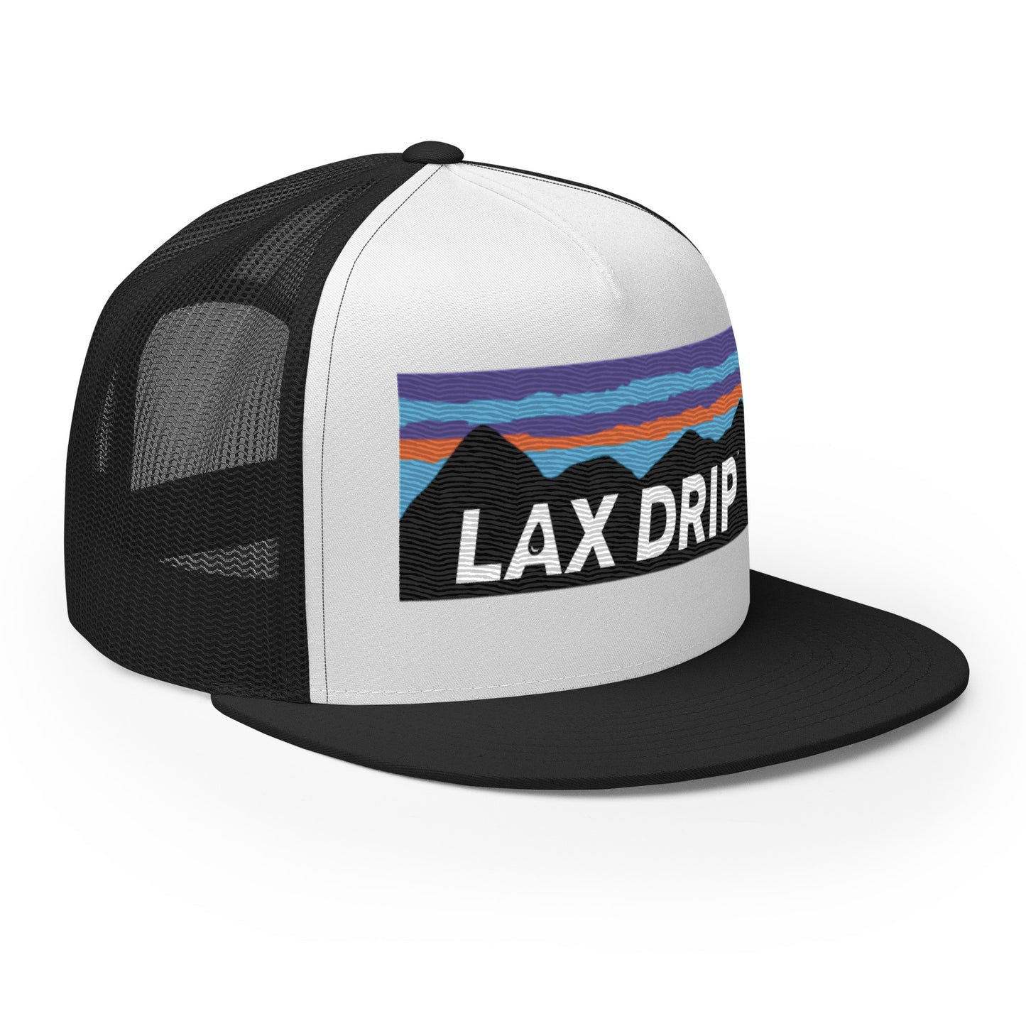 LAX DRIP Adventure Logo Trucker Cap