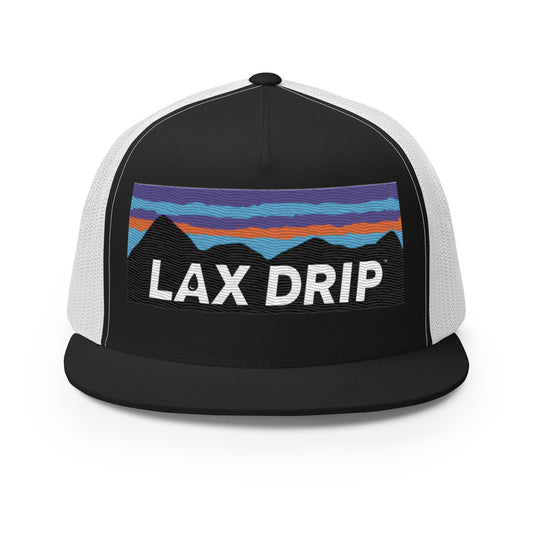 LAX DRIP Adventure Logo Trucker Cap