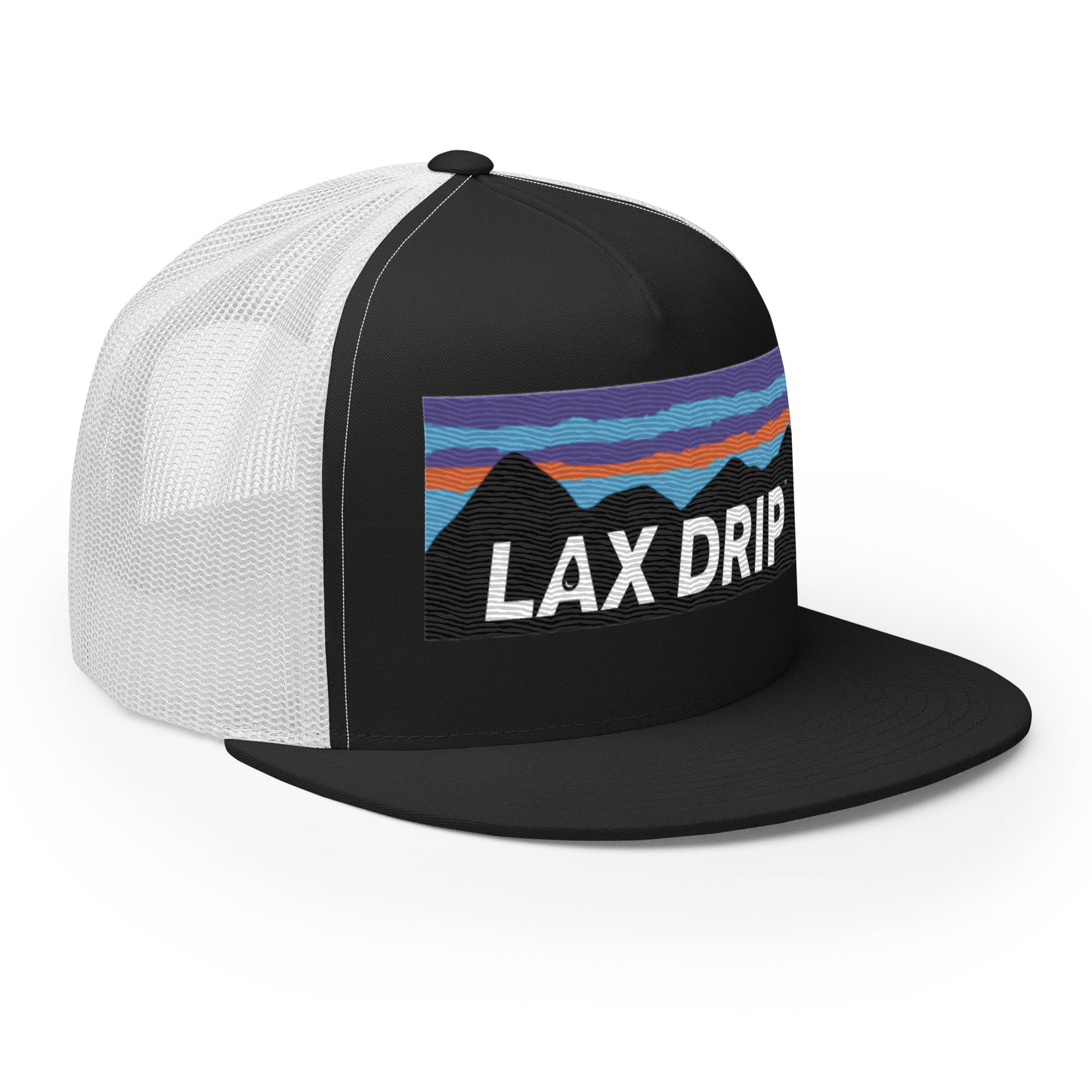 LAX DRIP Adventure Logo Trucker Cap