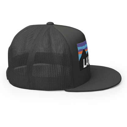 LAX DRIP Adventure Logo Trucker Cap