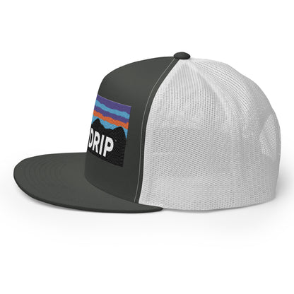 LAX DRIP Adventure Logo Trucker Cap