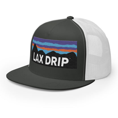 LAX DRIP Adventure Logo Trucker Cap