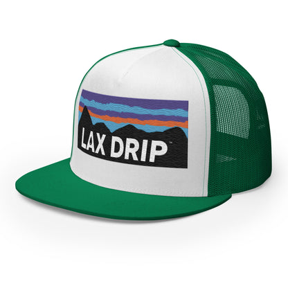 LAX DRIP Adventure Logo Trucker Cap