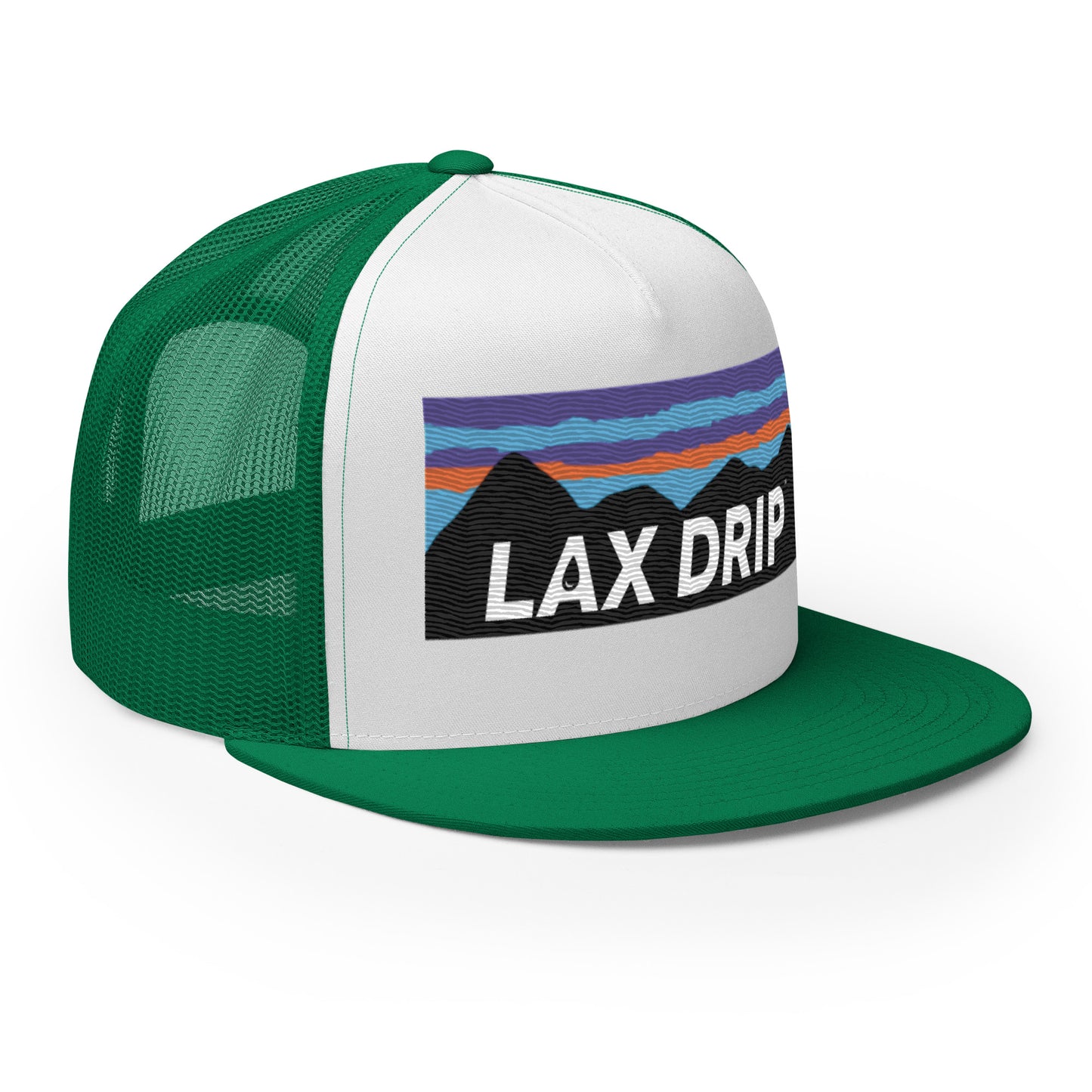 LAX DRIP Adventure Logo Trucker Cap