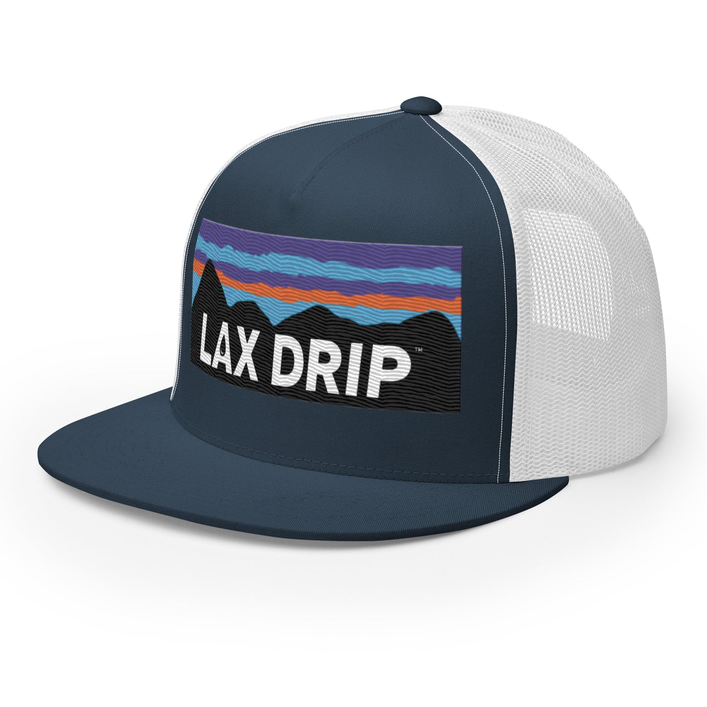 LAX DRIP Adventure Logo Trucker Cap