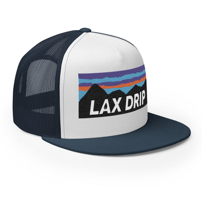 LAX DRIP Adventure Logo Trucker Cap