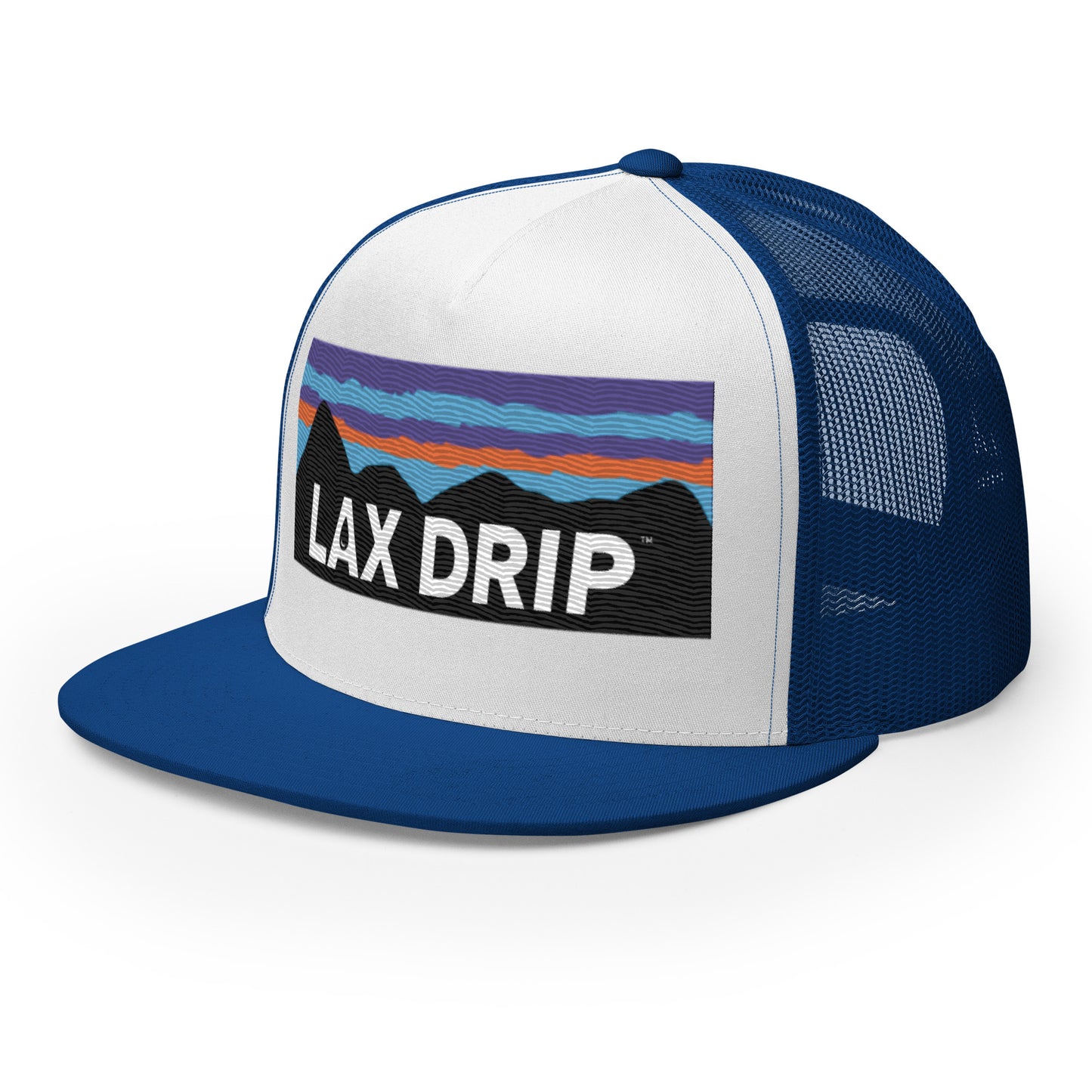 LAX DRIP Adventure Logo Trucker Cap