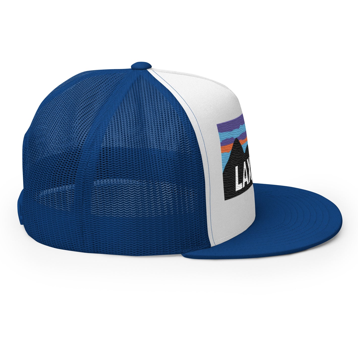 LAX DRIP Adventure Logo Trucker Cap