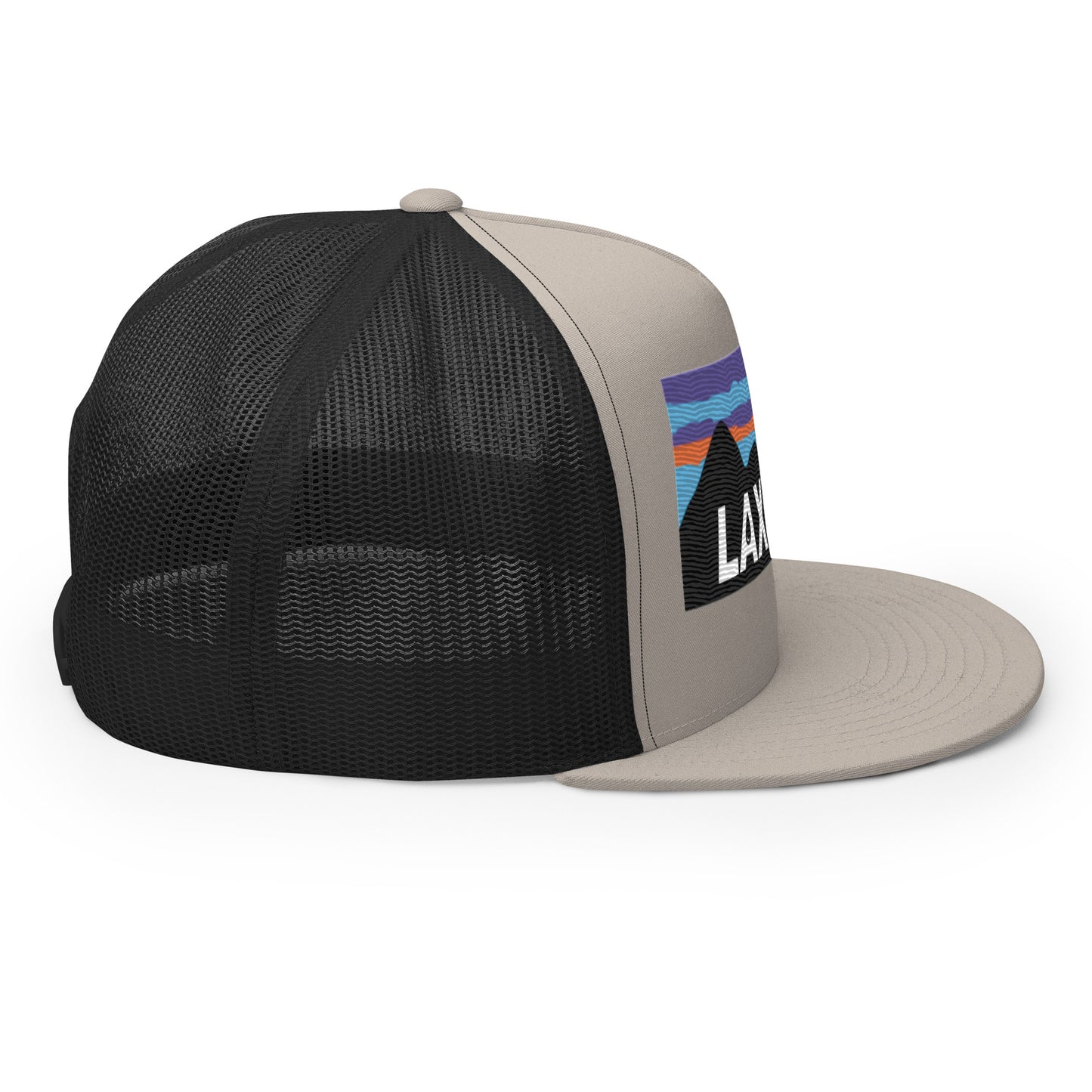 LAX DRIP Adventure Logo Trucker Cap