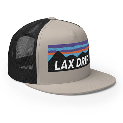 LAX DRIP Adventure Logo Trucker Cap