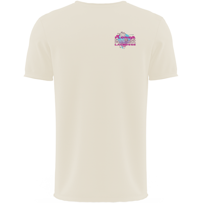 Florida Lacrosse Oversized faded t-shirt