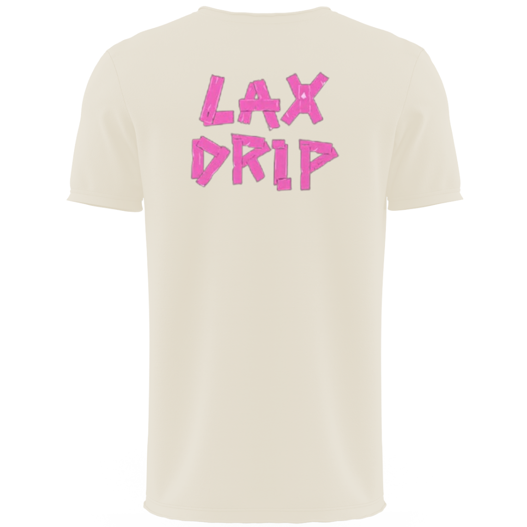 Lax Drip Stick Tape Oversized faded t-shirt