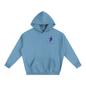 SUNDAY LACROSSE CLUB Oversized Hoodie - Light Blue