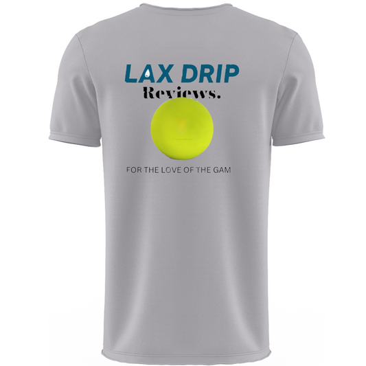 LAX DRIP Reviews Lacrosse Shirt | Grey | Shirt Collection