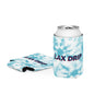 LAX DRIP Logo Coozie - Blue Tie Dye