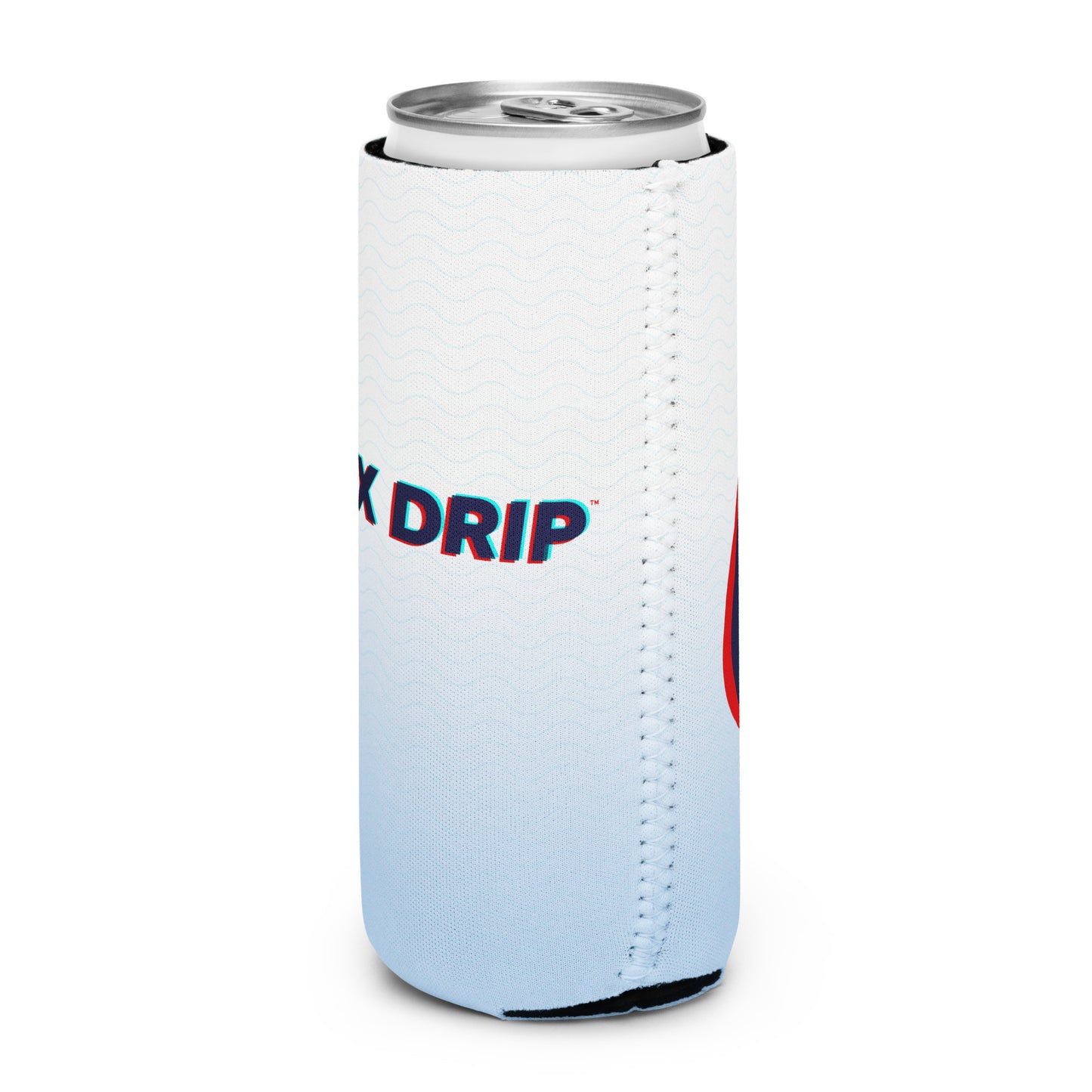 LAX DRIP Logo Coozie - Blue Fade