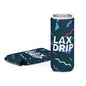 LAX DRIP Logo Coozie - Retro Confetti