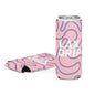 LAX DRIP Logo Coozie - Abstract Pink