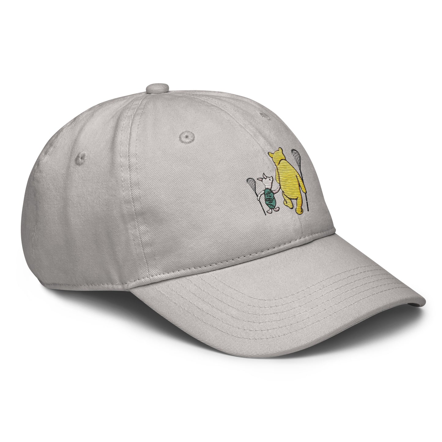 Pooh and Piglet Lacrosse Dad Hat by Champion - Full Color