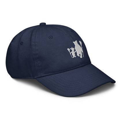 Pooh and Piglet Lacrosse Dad Hat by Champion - Navy and White