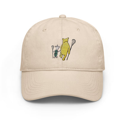 Pooh and Piglet Lacrosse Dad Hat by Champion - Full Color