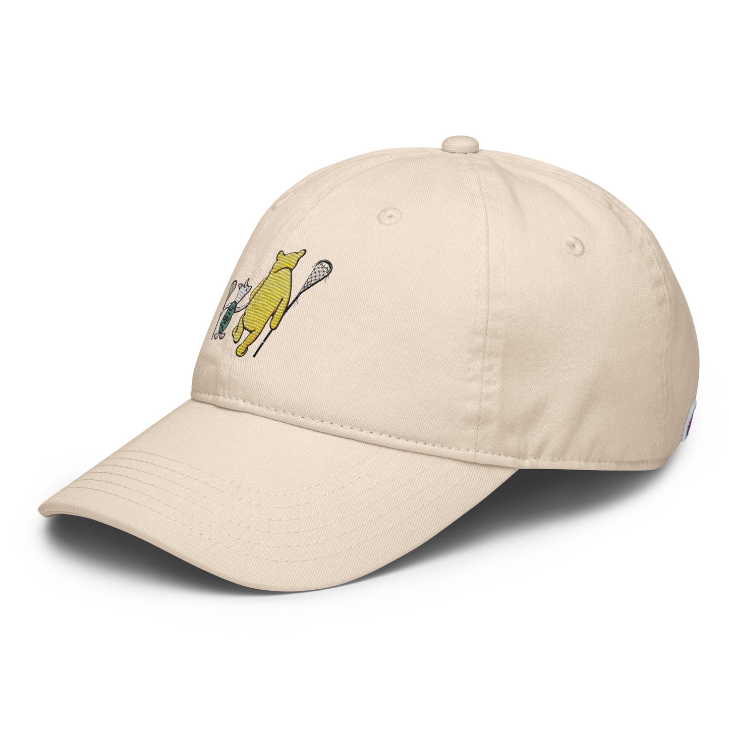 Pooh and Piglet Lacrosse Dad Hat by Champion - Full Color