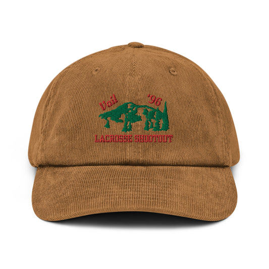 Vail 1996 Shootout Lacrosse Corduroy Hat | Camel | Hat Collection