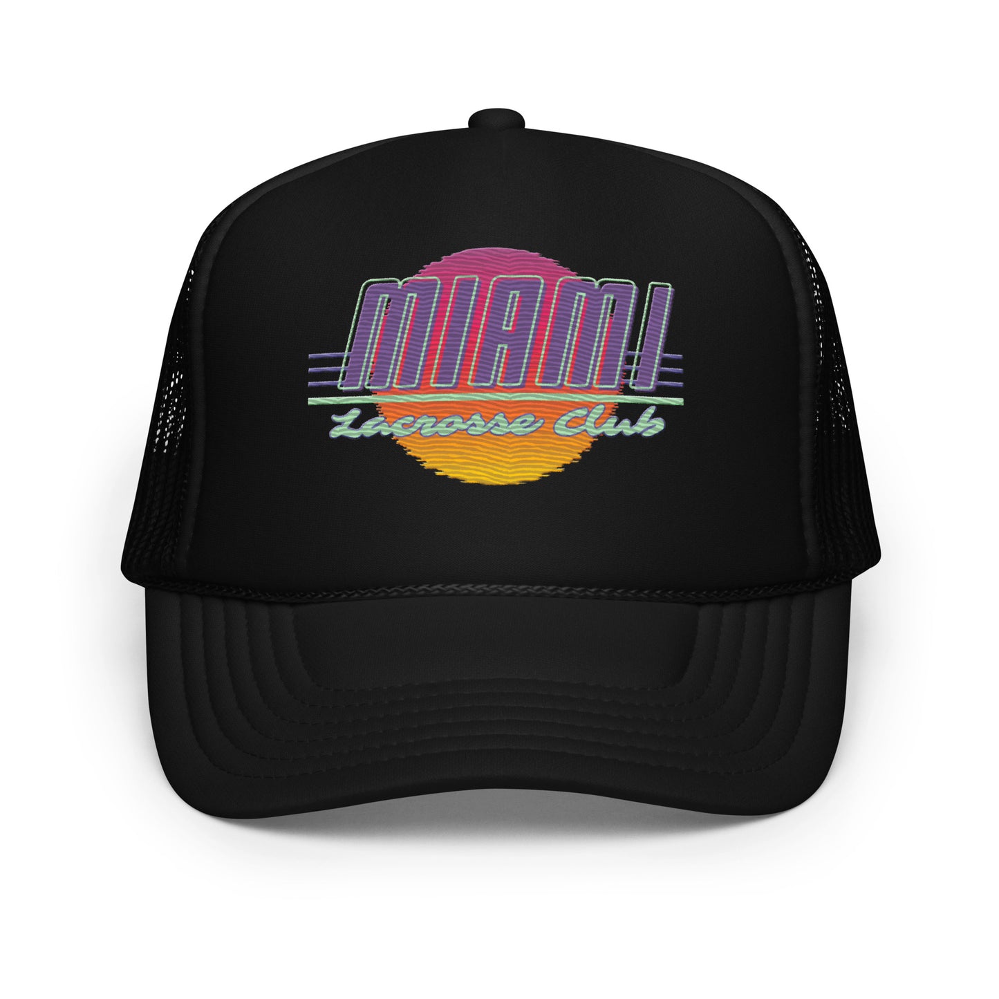 Miami Lacrosse Club Foam Trucker Hat