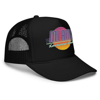 Miami Lacrosse Club Foam Trucker Hat