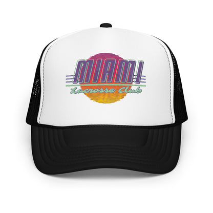 Miami Lacrosse Club Foam Trucker Hat