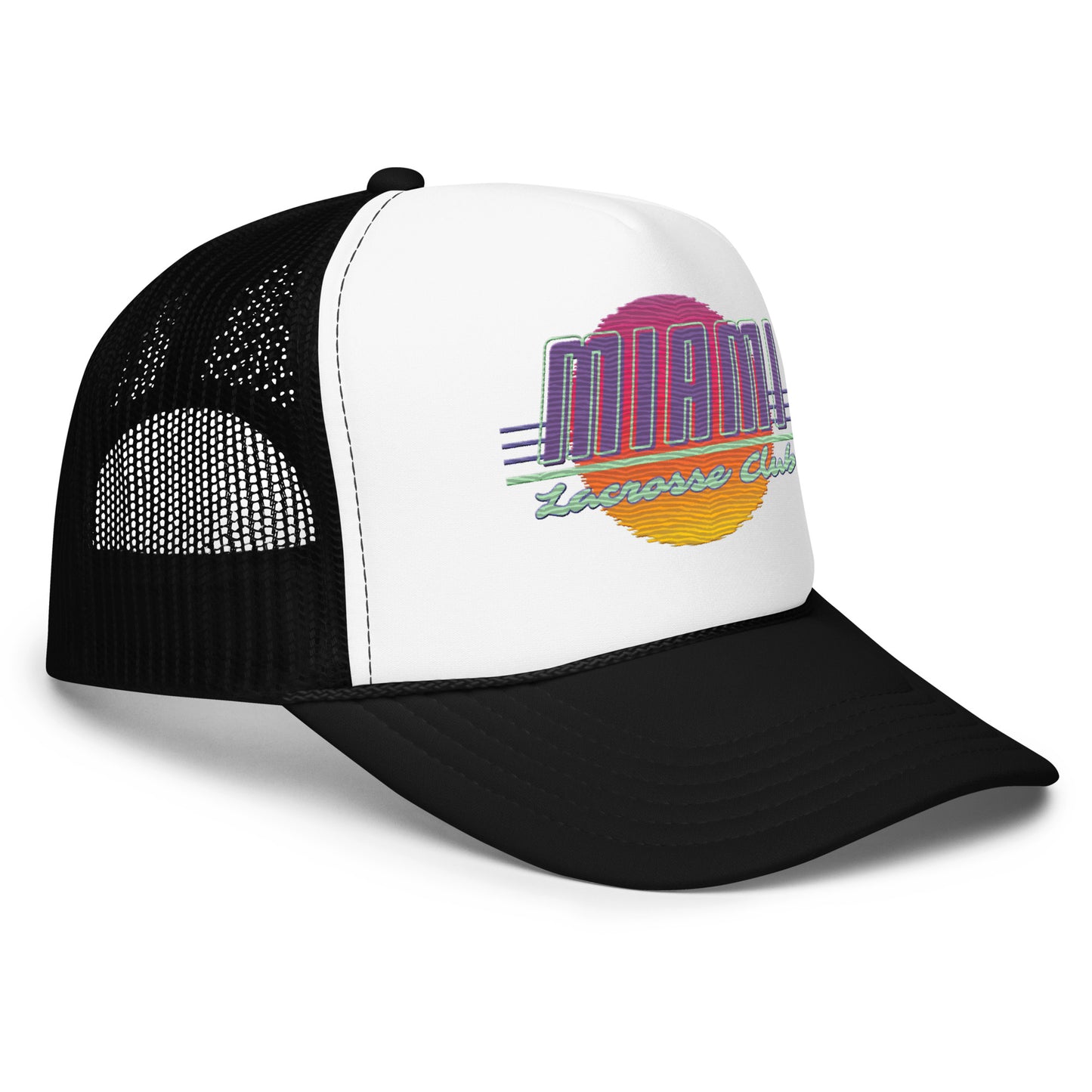 Miami Lacrosse Club Foam Trucker Hat