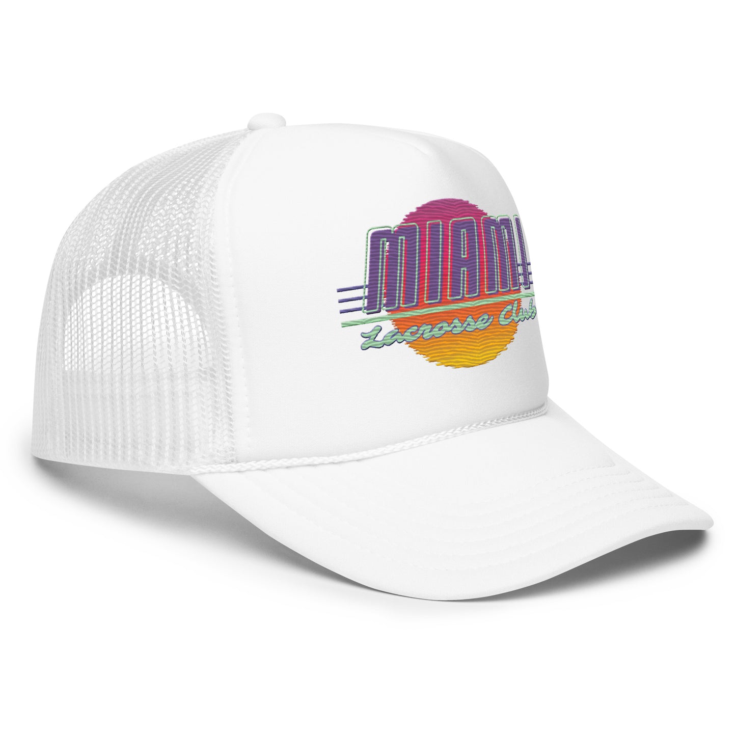 Miami Lacrosse Club Foam Trucker Hat