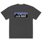 LAX DRIP Adventure Logo Oversized faded t-shirt