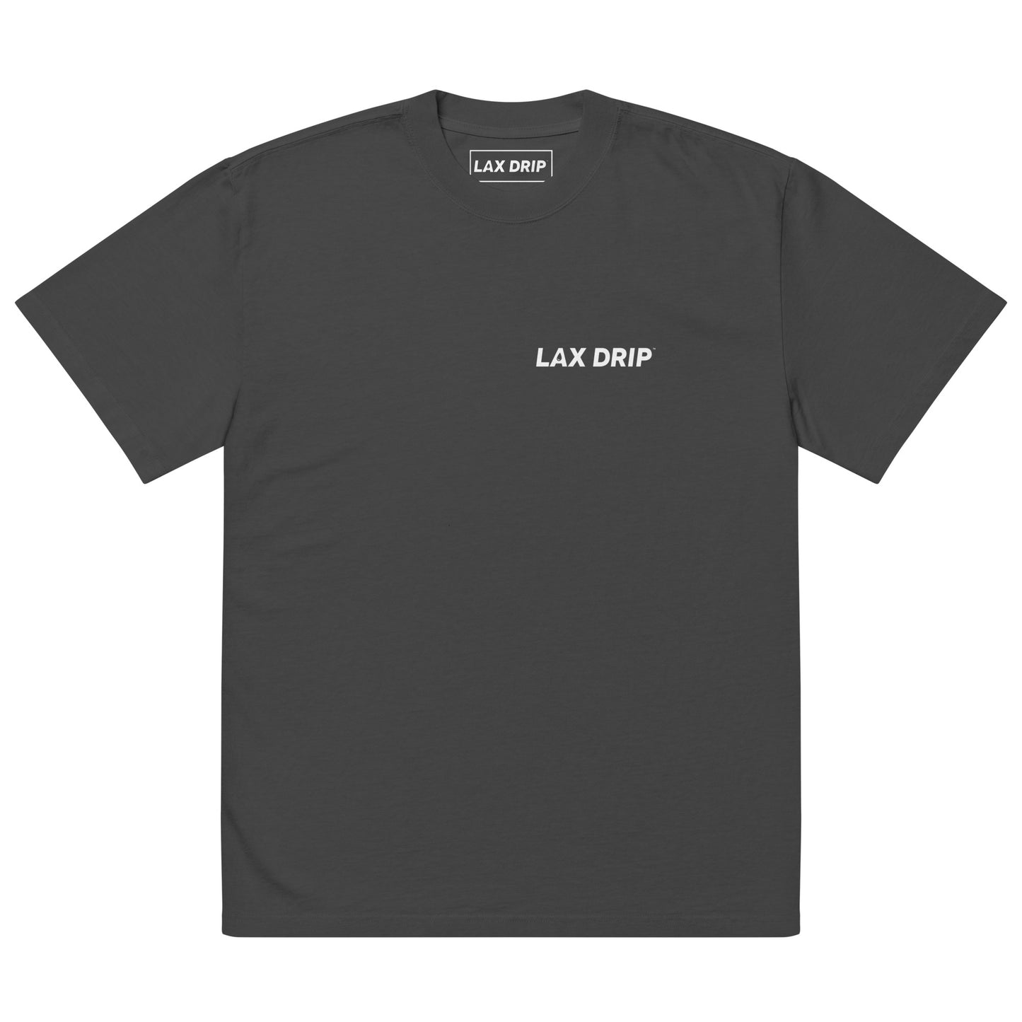 LAX DRIP Adventure Logo Oversized faded t-shirt