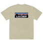 LAX DRIP Adventure Logo Oversized faded t-shirt